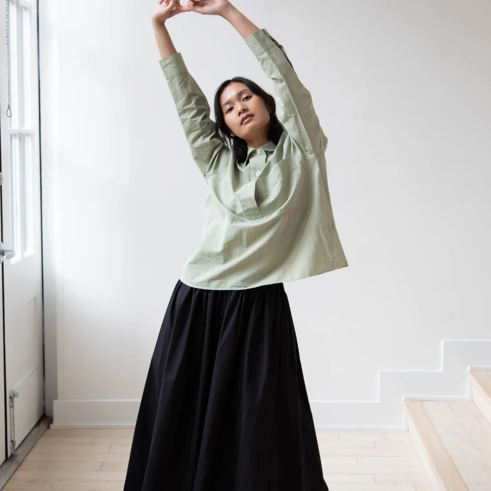 Cream Cotton And Hemp Apuntob‎ Culottes - Picture 2 of 8
